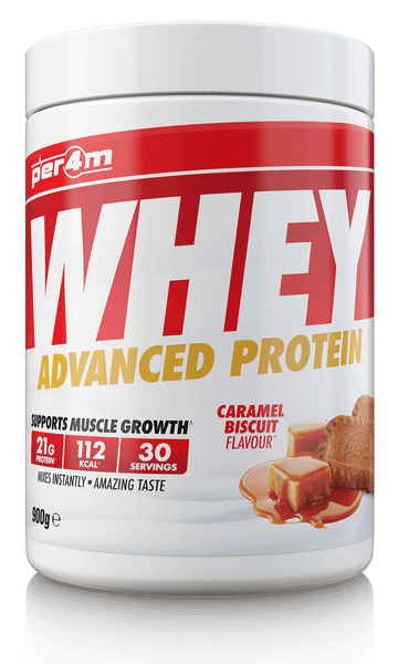 Per4m Advanced Whey - 900g, Flavour: Caramel Biscuit