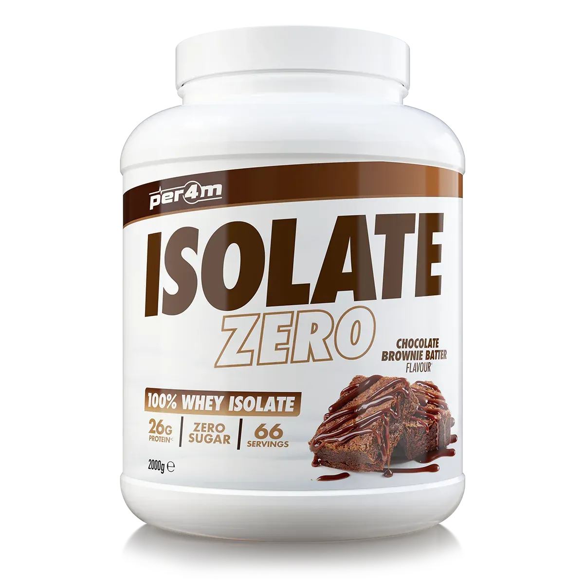 Per4m Isolate Protein - 2Kg, Flavour: Chocolate Brownie Batter