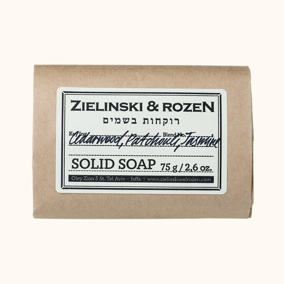 Solid soap Cedarwood, Patchouli, Jasmine (75 g)