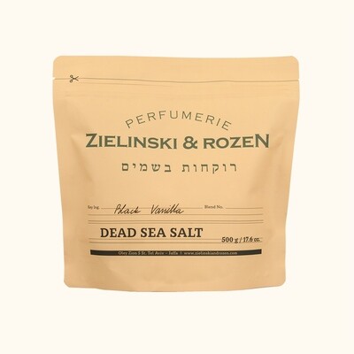 Dead Sea Salt Black Vanilla (500 g)
