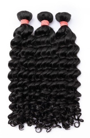 12A Bouclés - Deep Wave Paquets à partir de 12&quot;-30cm