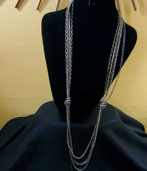 LOFT Tri-color Chain Necklace #91