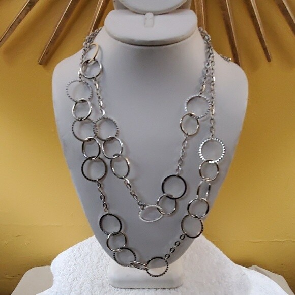 LOFT Silver Chainlink Necklace #107