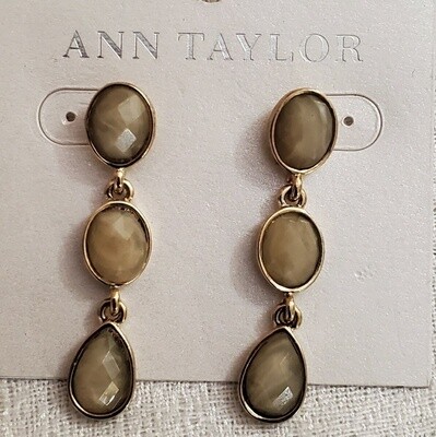 Ann Taylor Dangle Bead Earrings #490