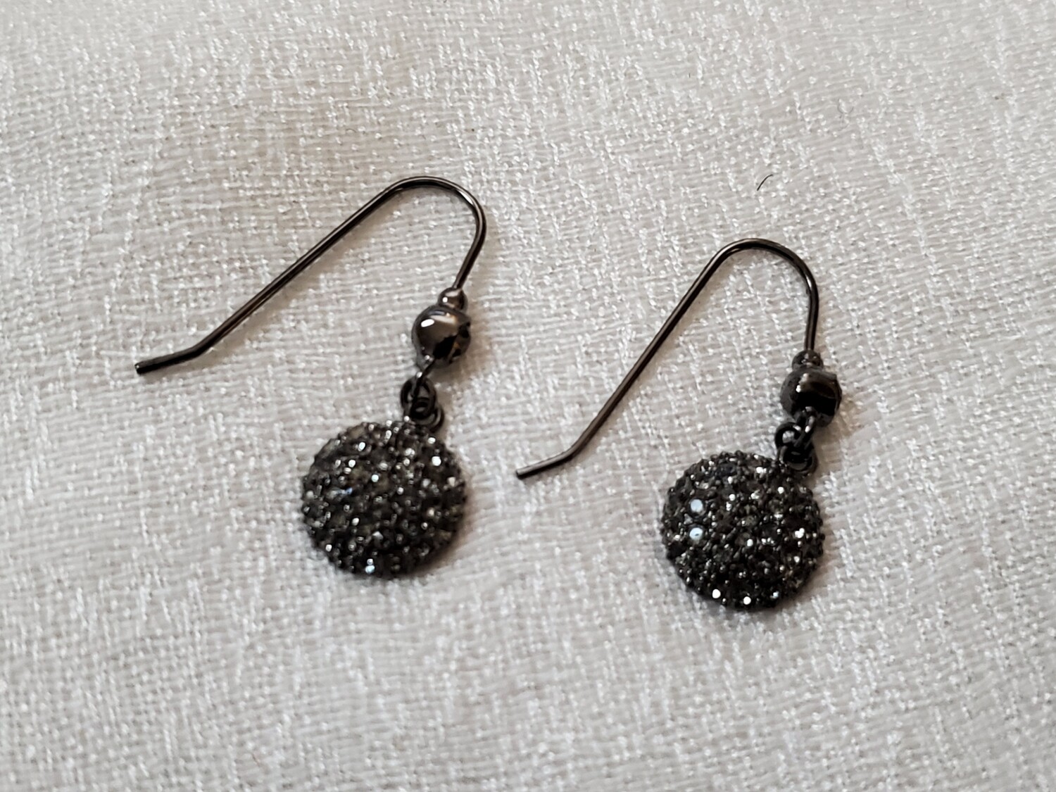 Ann Taylor Rhinestone Drop Earrings #868