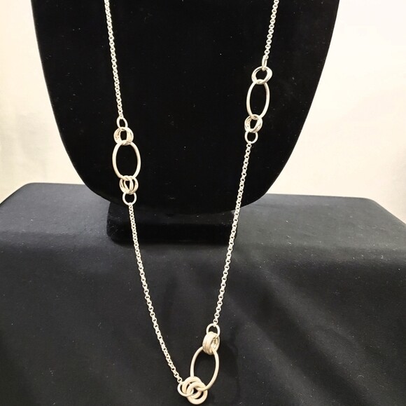 LOFT Multi-Strand Rhinestone Necklace #1447
