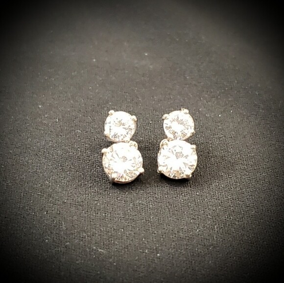 Rhinestone Dangle Earrings #1461