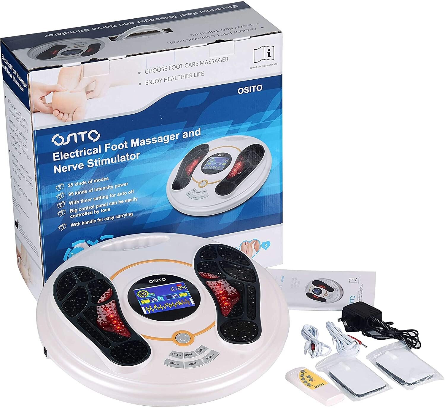 OSITO Foot Massager/Nerve Stimulator AST-300H