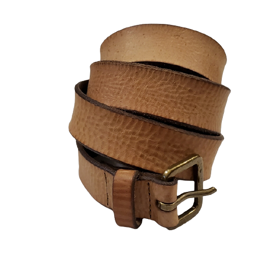 LOFT Tan Casual Harness Leather Belt - M #1551