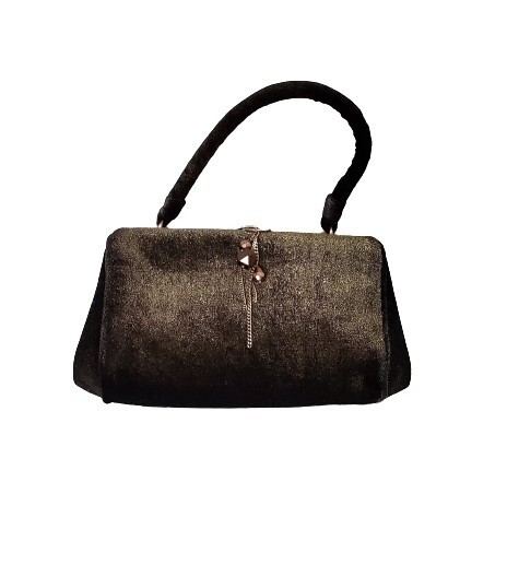 Ann Taylor Glitter Velvet Handbag #1594