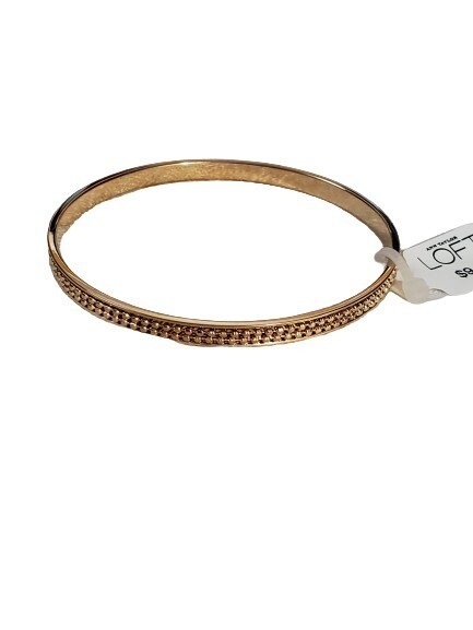 LOFT Goldtone Bangle Bracelet #922