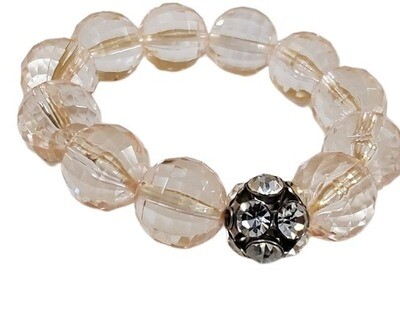 LOFT Pink Fireball Stretch Bracelet #291
