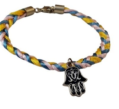 NWOT Ribbon Yarn Charm Bracelet #314