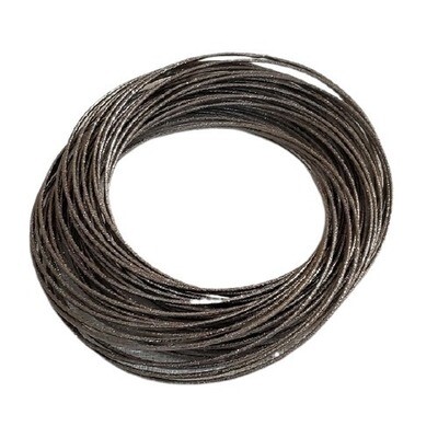 Ann Taylor Pewter Shimmer Bangle Bracelet #728