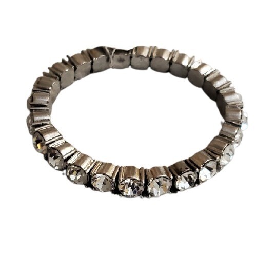 Ann Taylor Rhinestone Stretch Bracelet #697