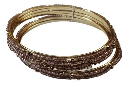 LOFT Beaded Bangle Bracelet Set #305