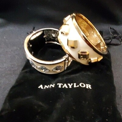 Ann Taylor Enamel Bangle Set Bracelet #155