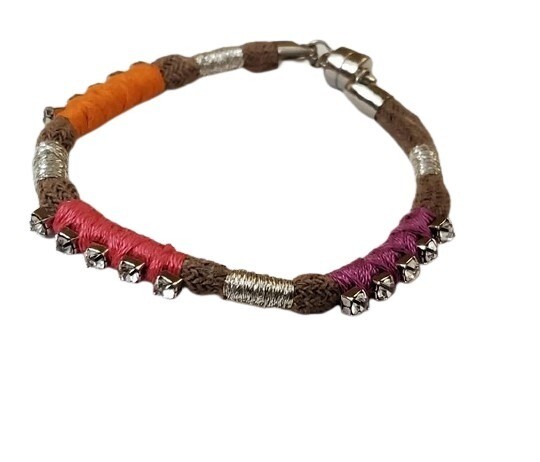 LOFT Rhinestone Ribbon Bracelet #312