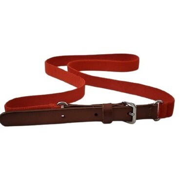 LOFT Hot Orange Stretch Skinny Belt M #2034