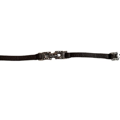 Ann Taylor Brown Rhinestone Bracelet #699