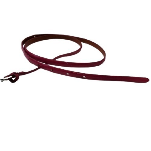 LOFT Purple Patent Skinny Belt S #2031
