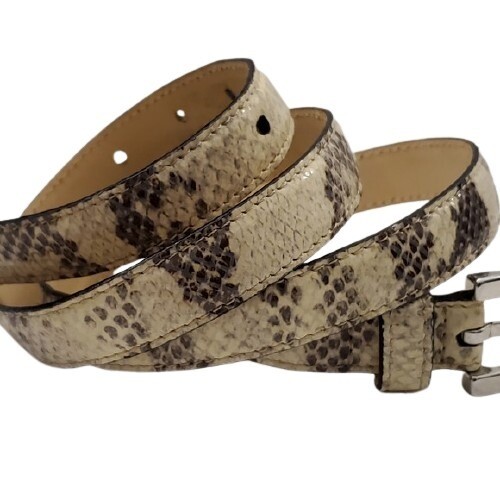 Python Print Skinny Belt - M #1560