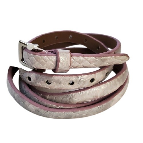 LOFT Purple Skinny Belt M #1325