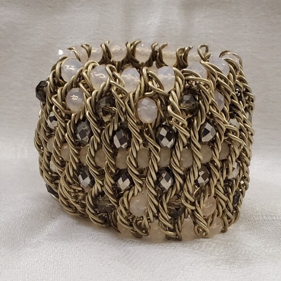 LOFT Large Gem Stretch Bracelet #1522