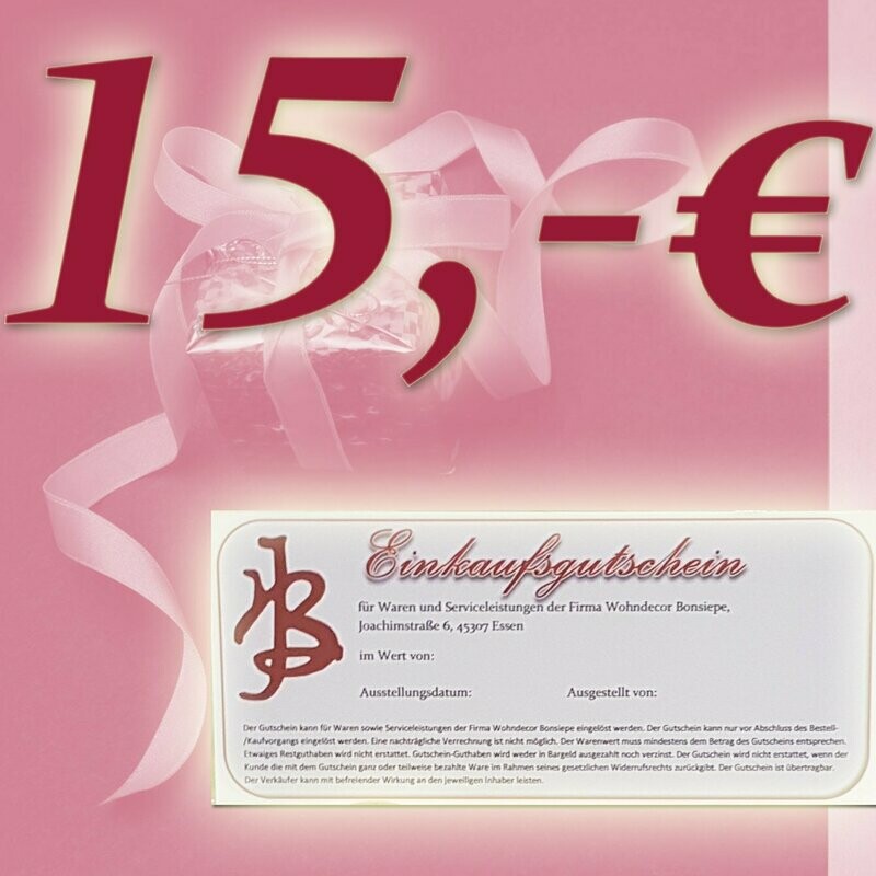 Digitaler Geschenkgutschein