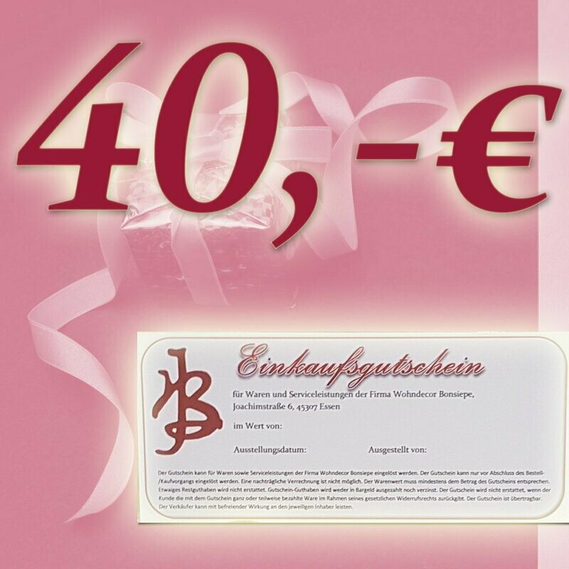 Digitaler Geschenkgutschein
