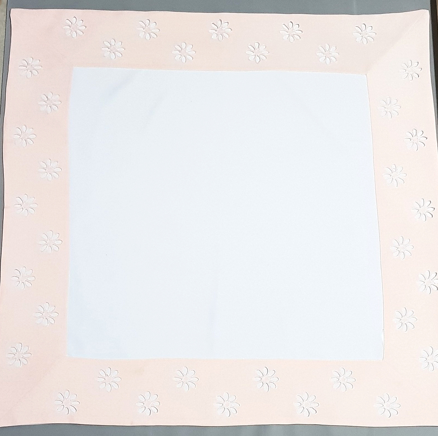 Tischdecke "Blüten in rosé"