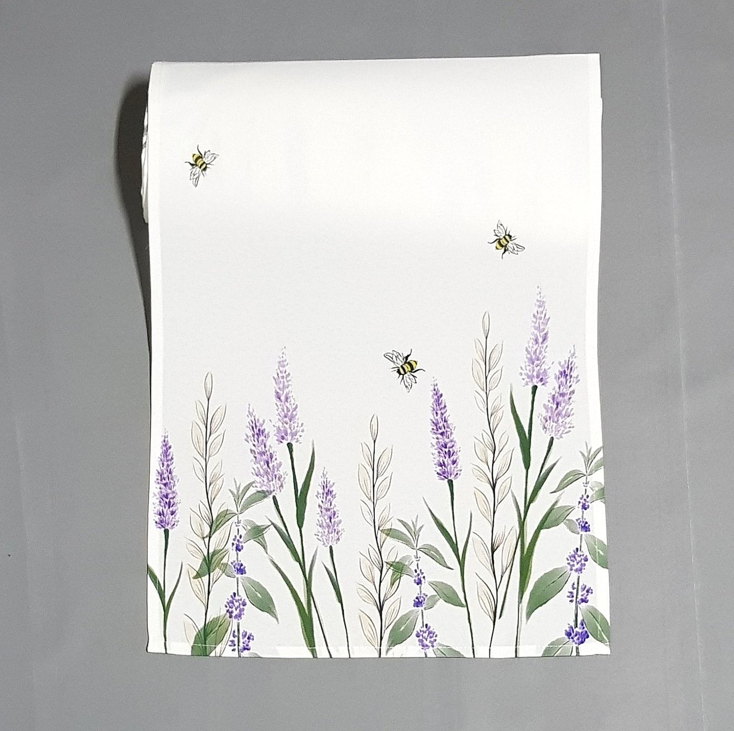 Läufer "Bienchen bei Lavendel"