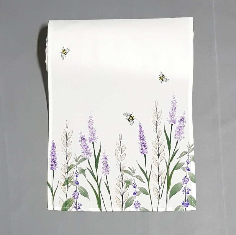 Läufer Läufer "Bienchen bei Lavendel"