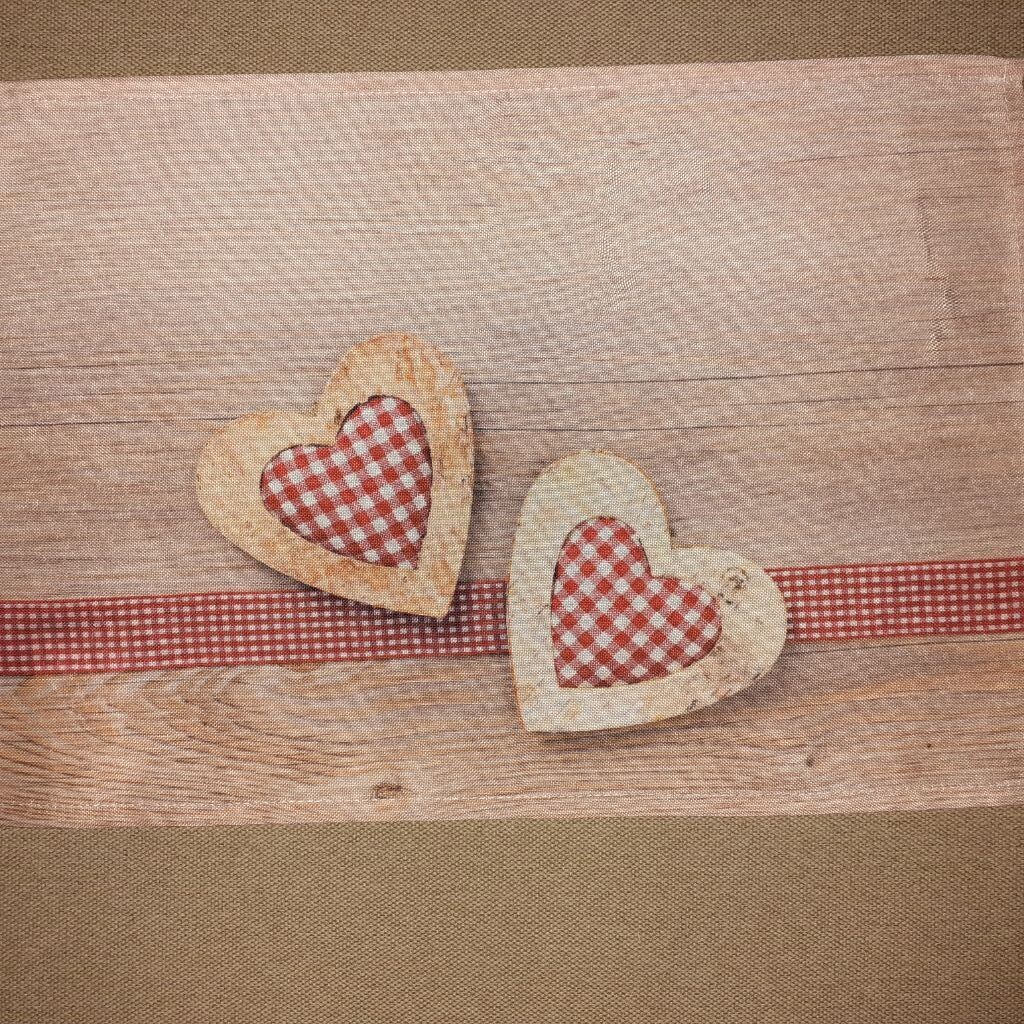 Platzdeckchen "With love"