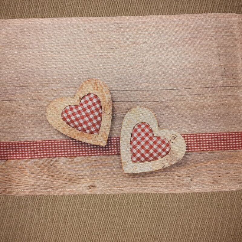 Platzdeckchen "With love"