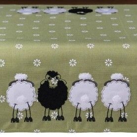 Decke Decke "Schwarzes Schaf"