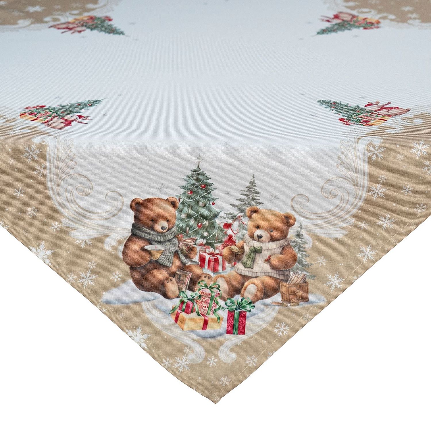 Decke "Bescherung mit Teddys"