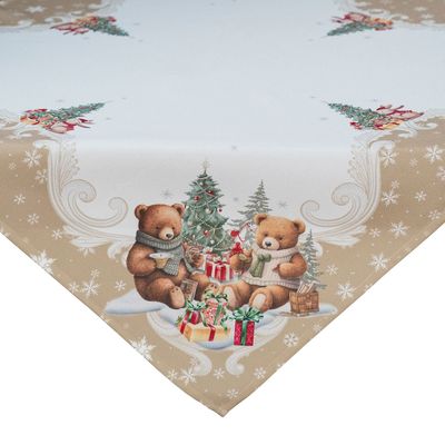 Decke "Bescherung mit Teddys"