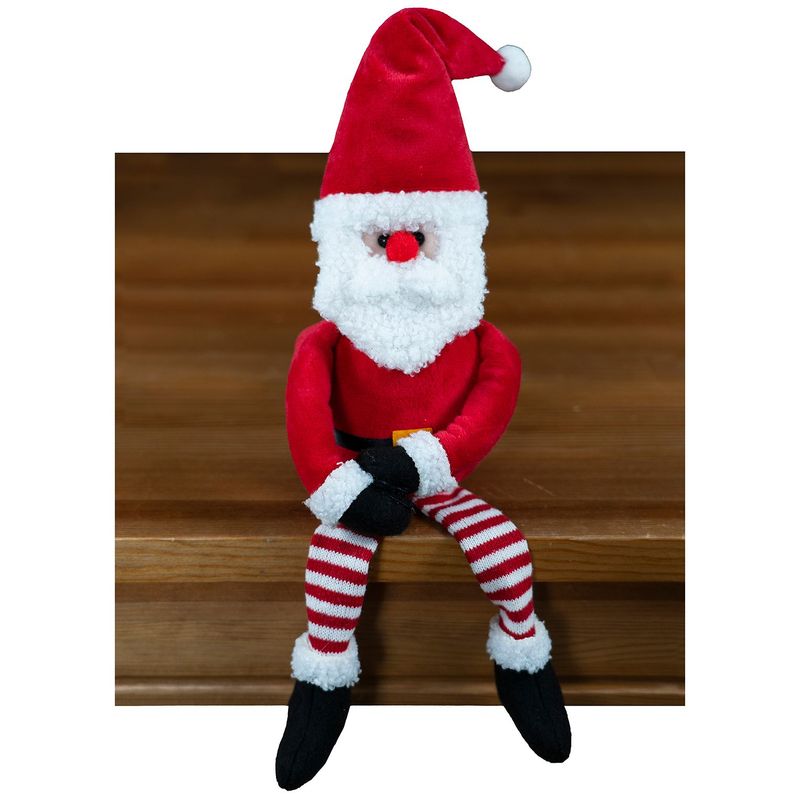 Deko Weihnachtsmann mit Klettarmen Deko Weihnachtsmann mit Klettarmen