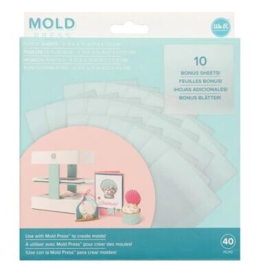 We R Memory Keepers® Mold Press™ Plastic Sheets, 40 Sheets