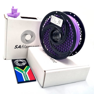 Translucent Purple PLA Filament, 1Kg, 1.75mm by SA Filament