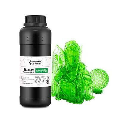 Green Standard Photopolymer Resin (500ml) by Flashforge