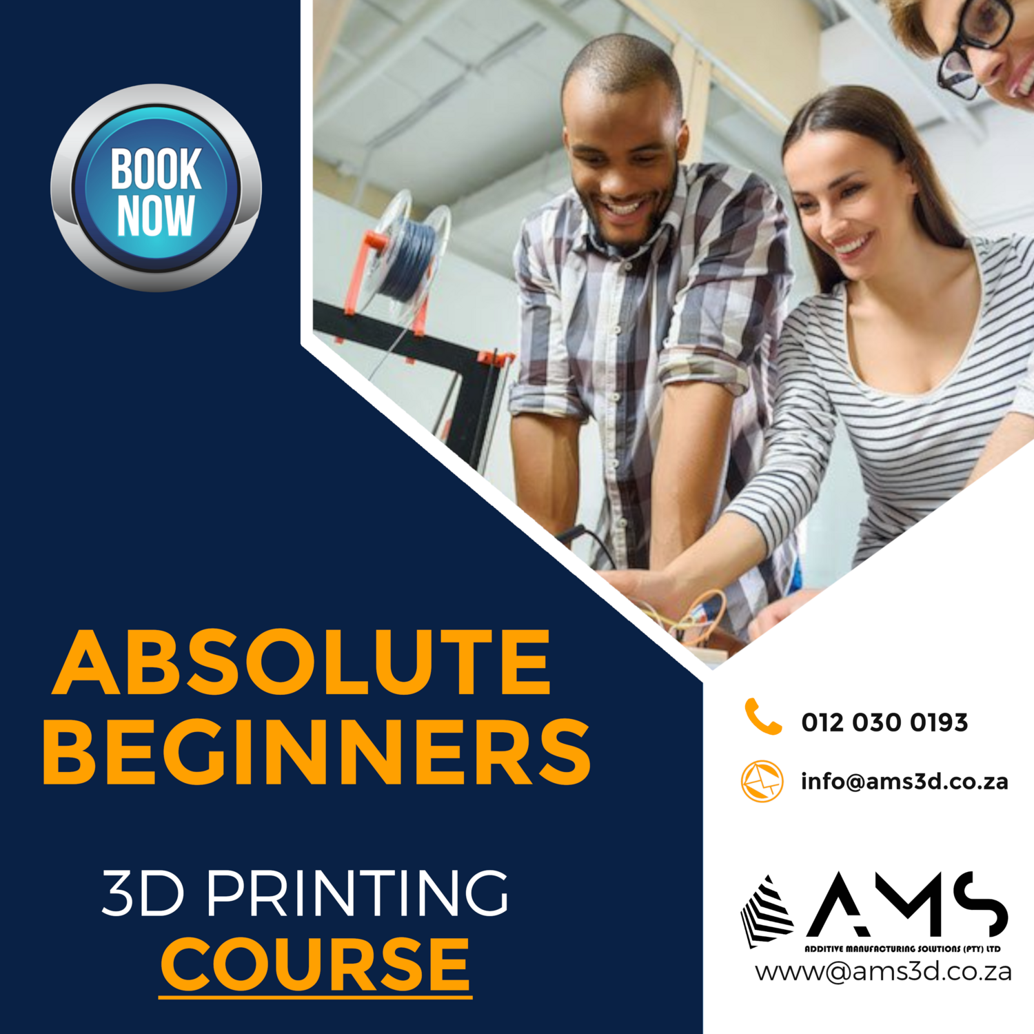 Absolute Beginners 3D Printing Course