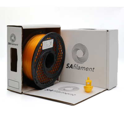 PLA Translucent Orange 1kg, 1.75mm - SA Filament