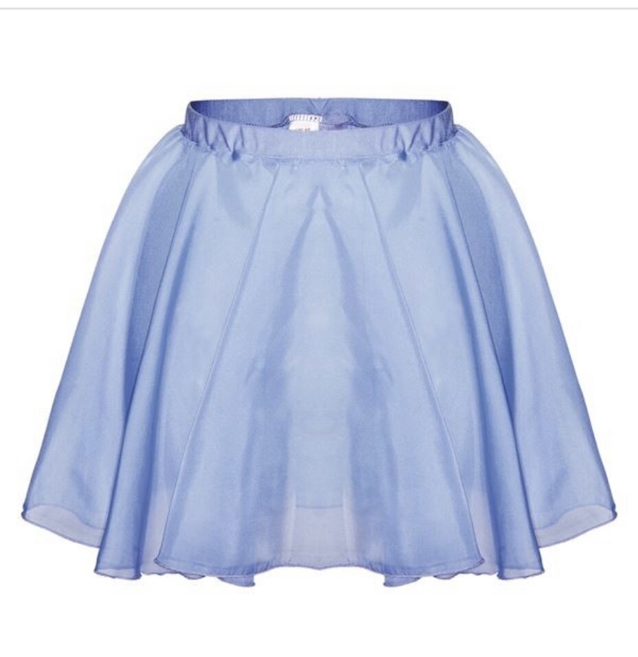 Juniors - SKY BLUE SKIRT