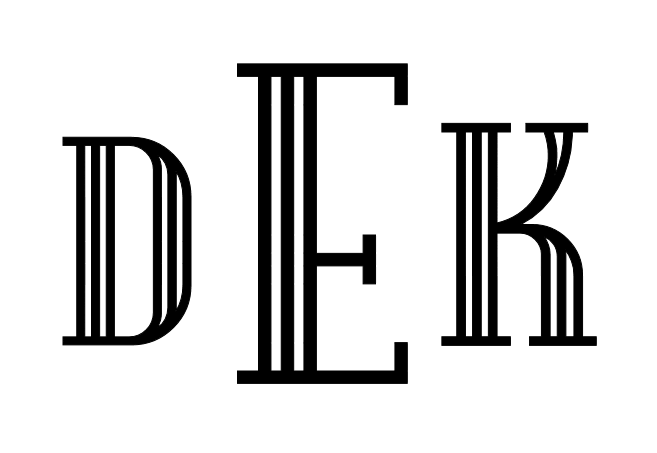 Debonair Inline Font