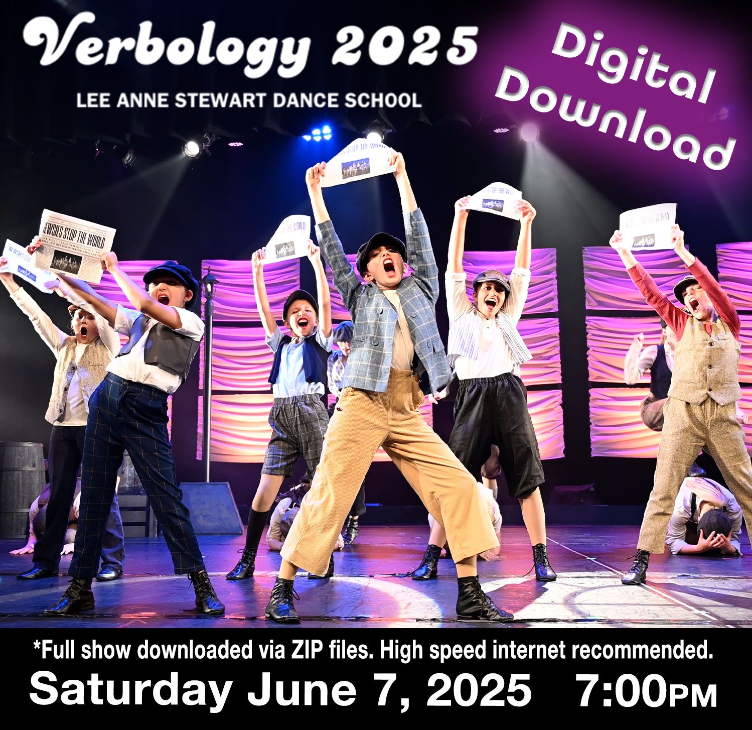 LAS Dance Production Saturday June 7, 2025 (7:00) PURPLE SHOW