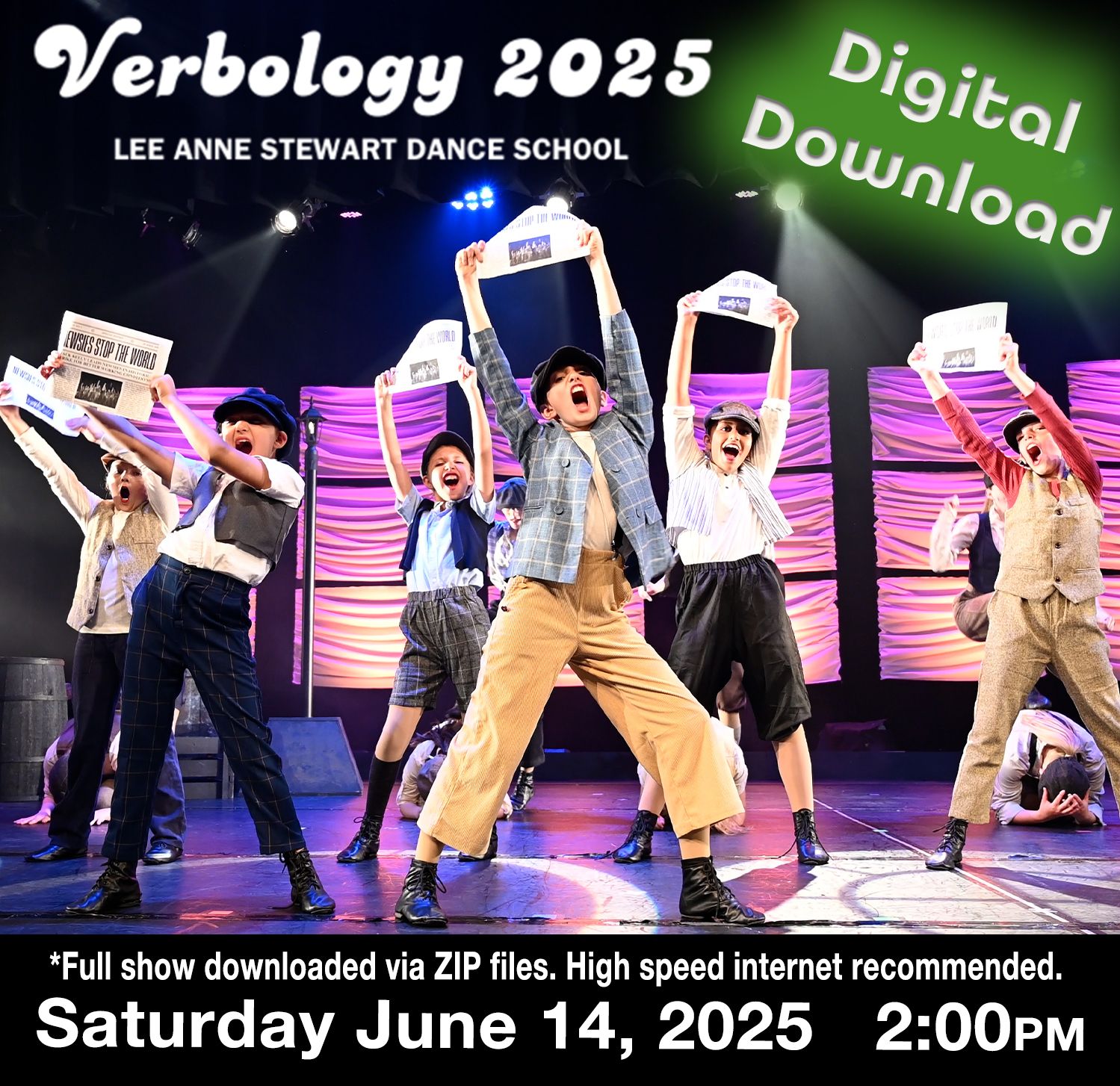LAS Dance Production Saturday June 14, 2025 (2:00) GREEN SHOW