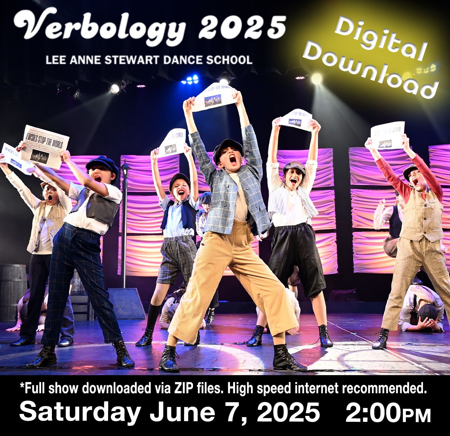 LAS Dance Production Saturday June 7, 2025 (2:00) YELLOW SHOW