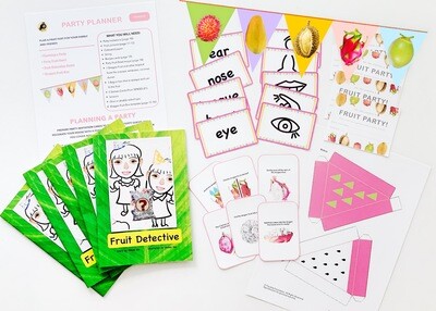 &quot;Fruit Detective&quot; 
PARTY PACK